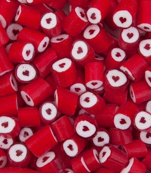 KIRMIZI KALP LOLLY  ÇİLEK AROMALI 250 GR